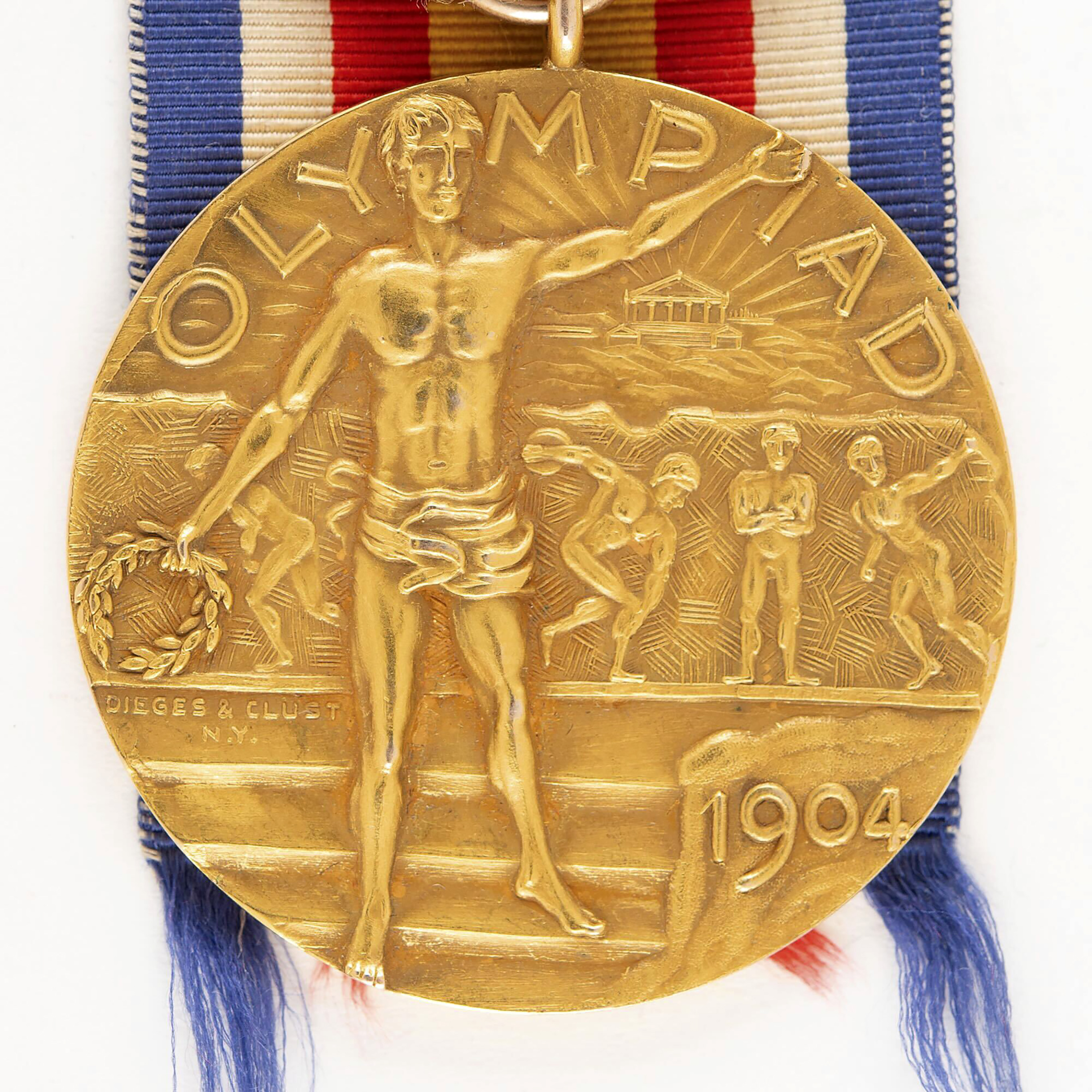 A rare gold medal from the 1904 St. Louis Olympics sells for $545,371 at auction