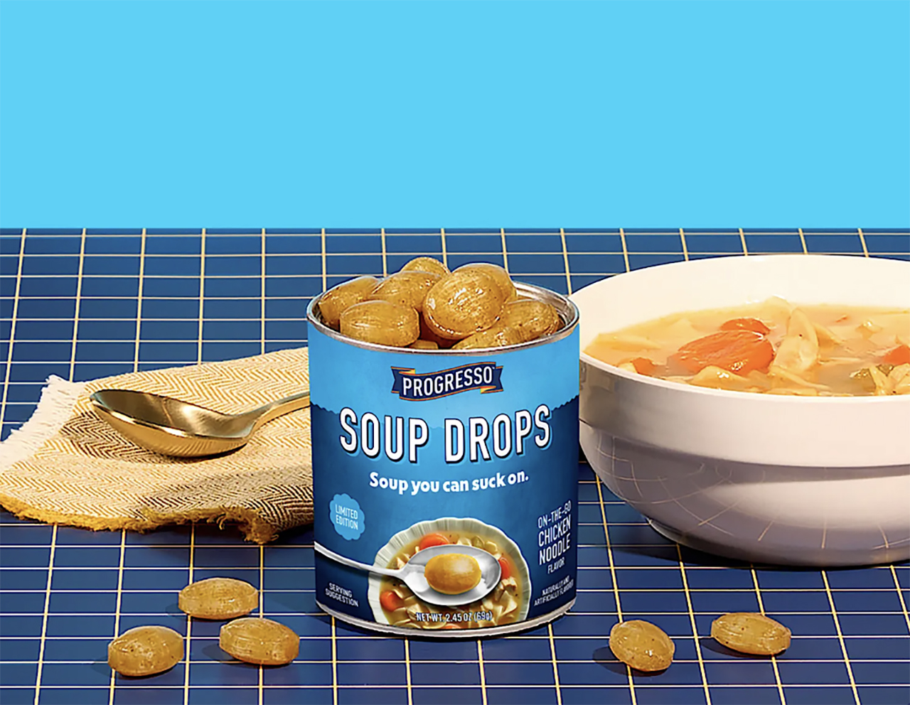 Progresso debuts limited-edition, savory 'soup drops' for cold and flu season