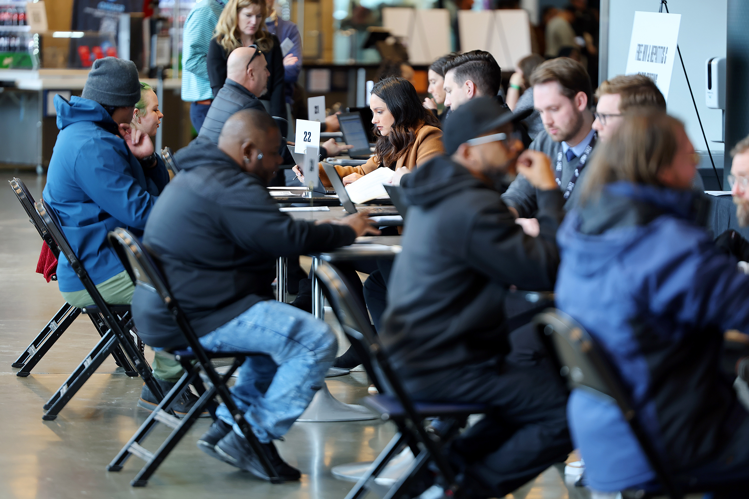 Hundreds take part in the Clean Slate Summit free expungement clinic in Salt Lake City on Jan. 24, 2023. A second summit sponsored by the Smith Entertainment Group and others will take place on Jan. 22, 2025.