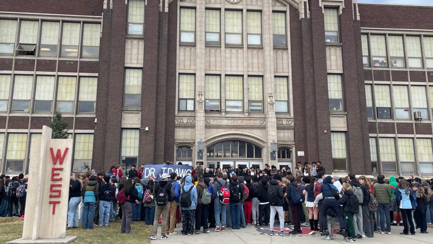 West High students, parents demanding answers following principal's suspension