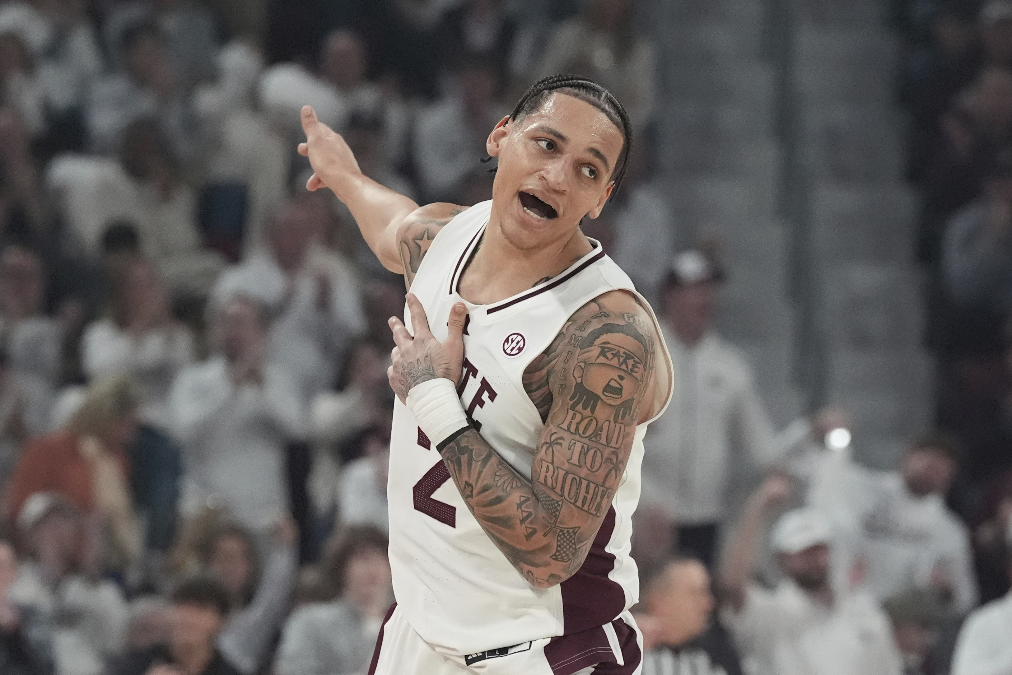 Riley Kugel scores 21 and No. 15 Mississippi State knocks off No. 21 Ole Miss in OT, 84-81