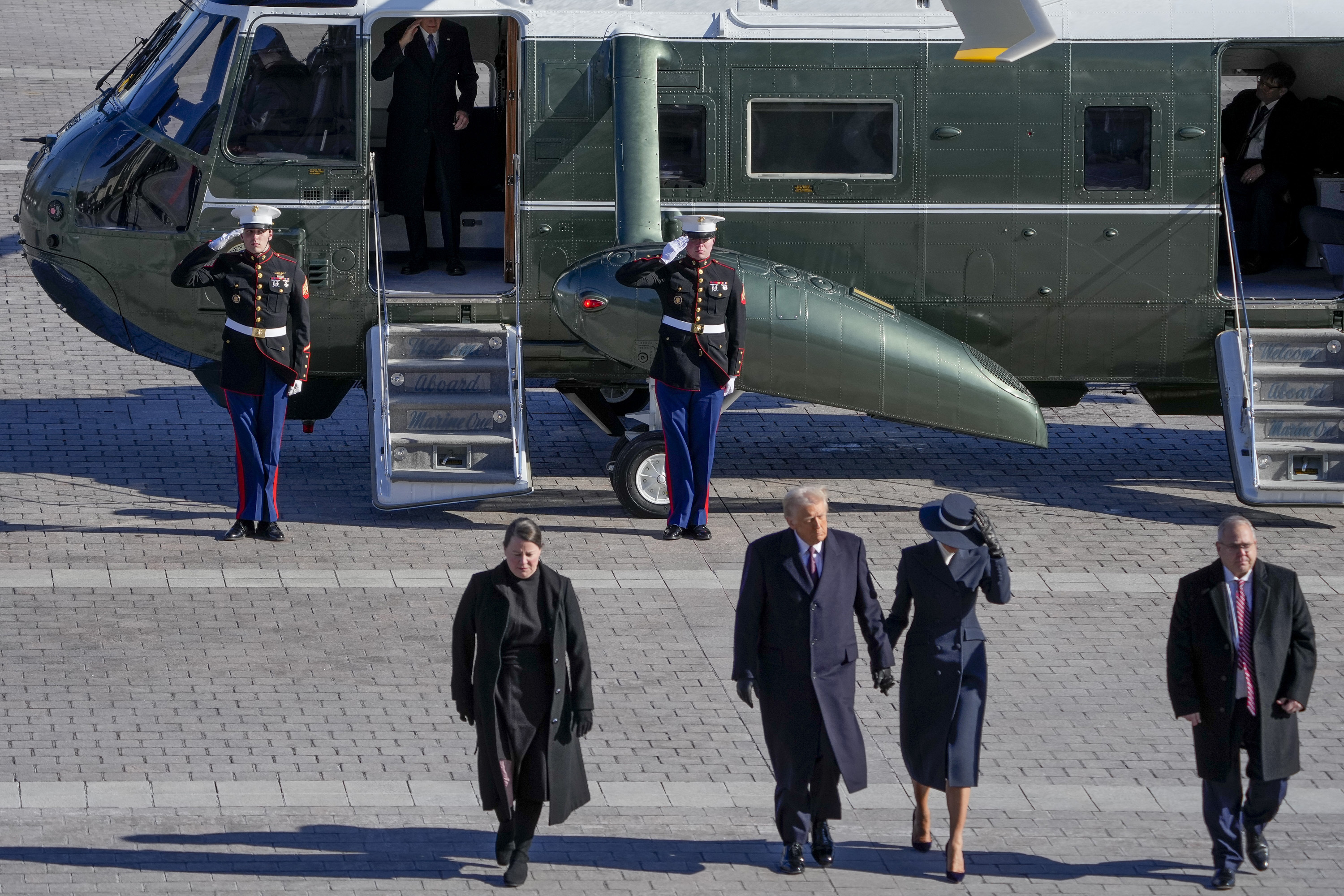 Symbol of unity? Inauguration news coverage illustrates differences that pull country apart