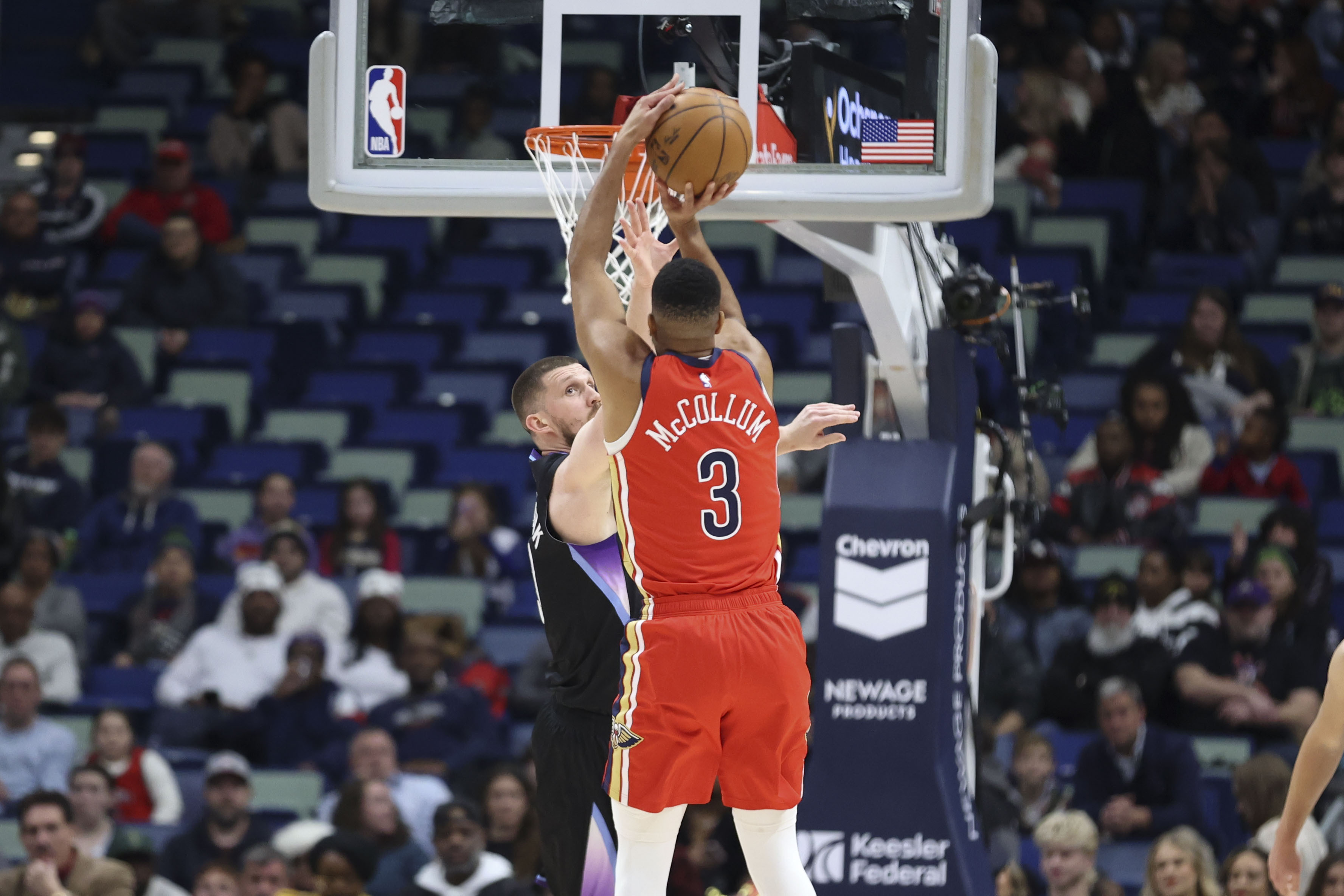 McCollum leads Pelicans to franchise-best 25-point comeback in a 123-119 OT win over the Jazz