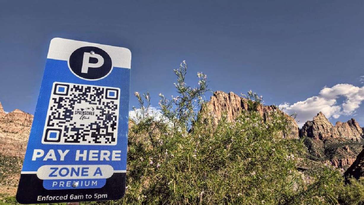Springdale extended its QR code pilot parking program with Utah Tech University to the end of the year.