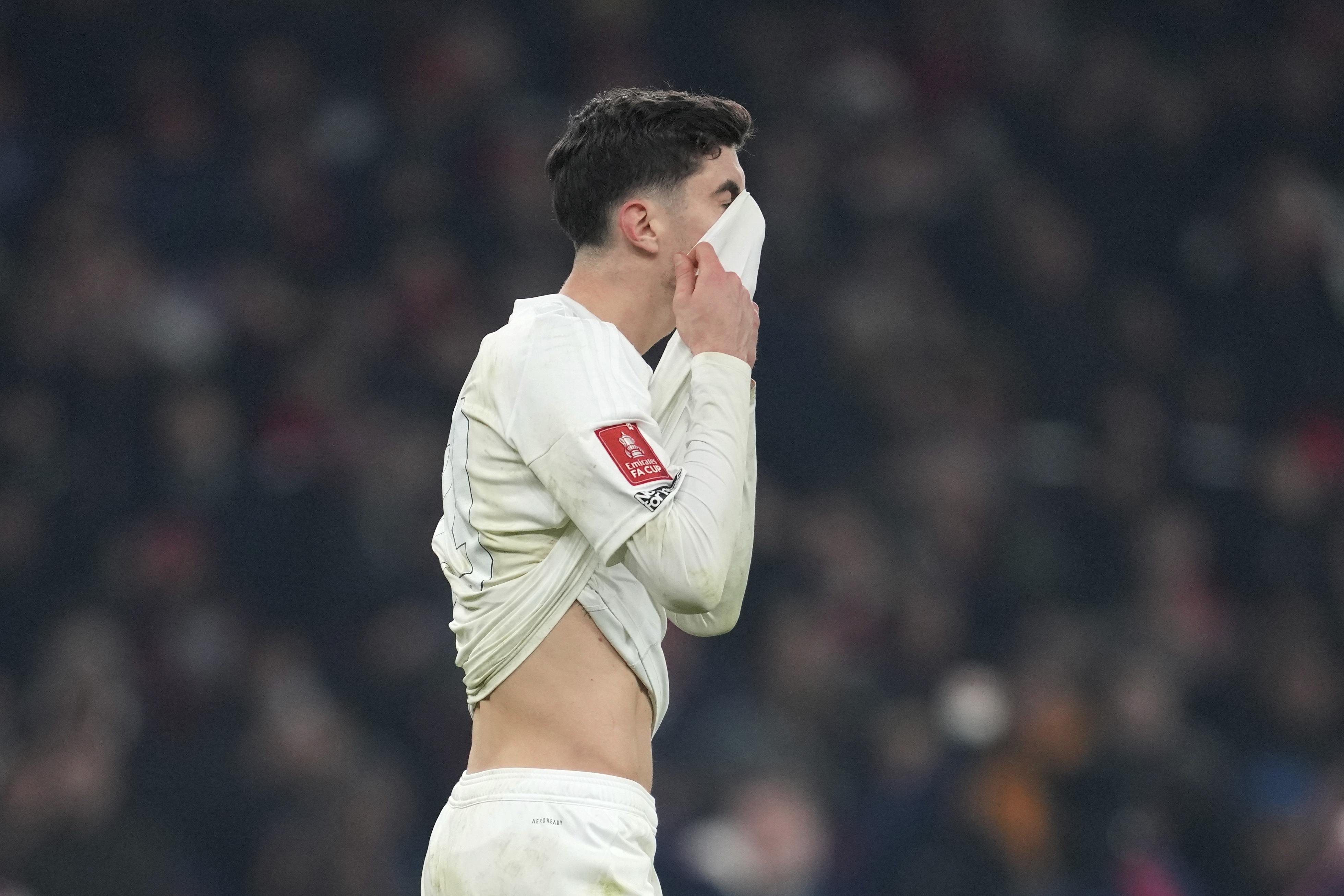 Teenager arrested in probe of online abuse of Kai Havertz's wife