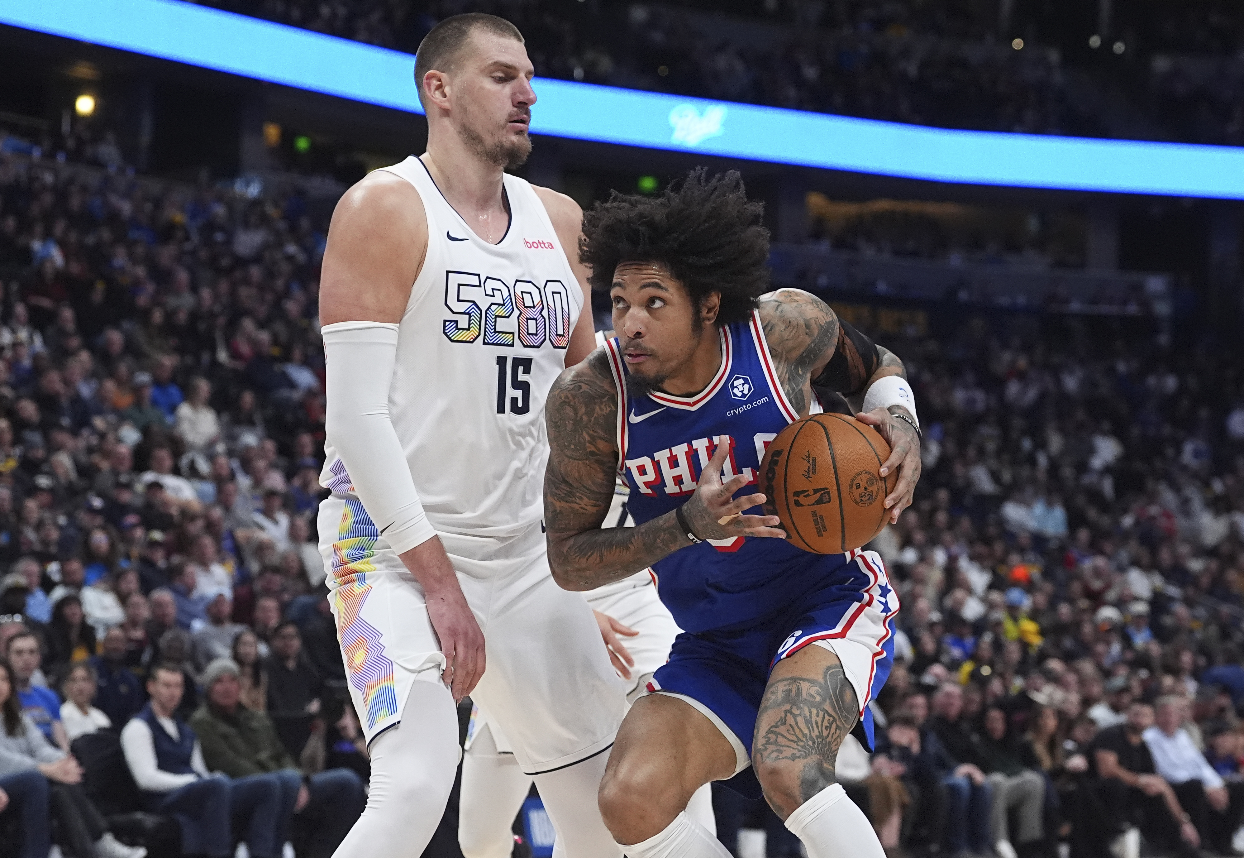 Nikola Jokic records his 19th triple-double of the season, Nuggets cruise to 144-109 win over 76ers