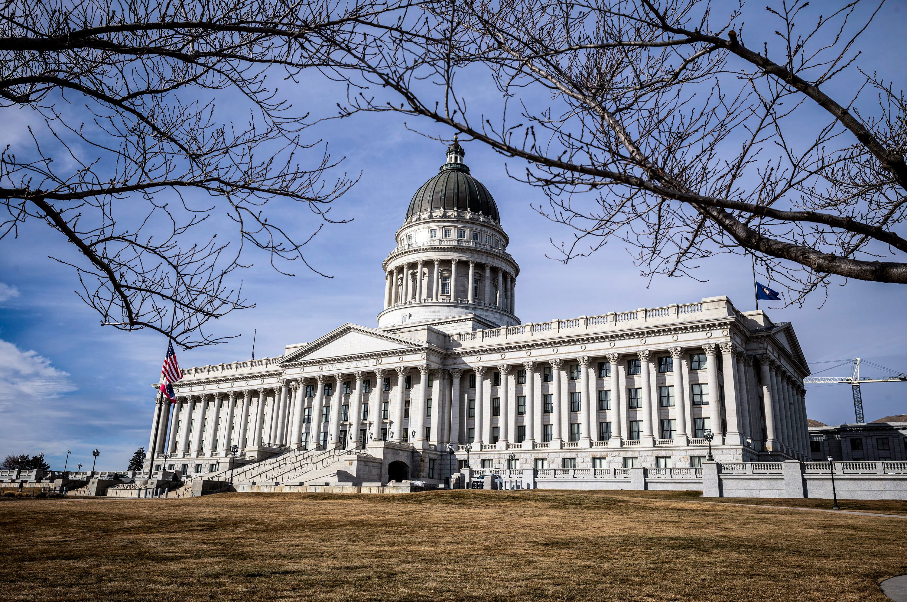 The Capitol in Salt Lake City is pictured Tuesday. Utah House Republican leadership unveiled their solution to perceived weaknesses in the state's vote-by-mail election system: remove the option to "mail in" mail-in ballots for most voters.