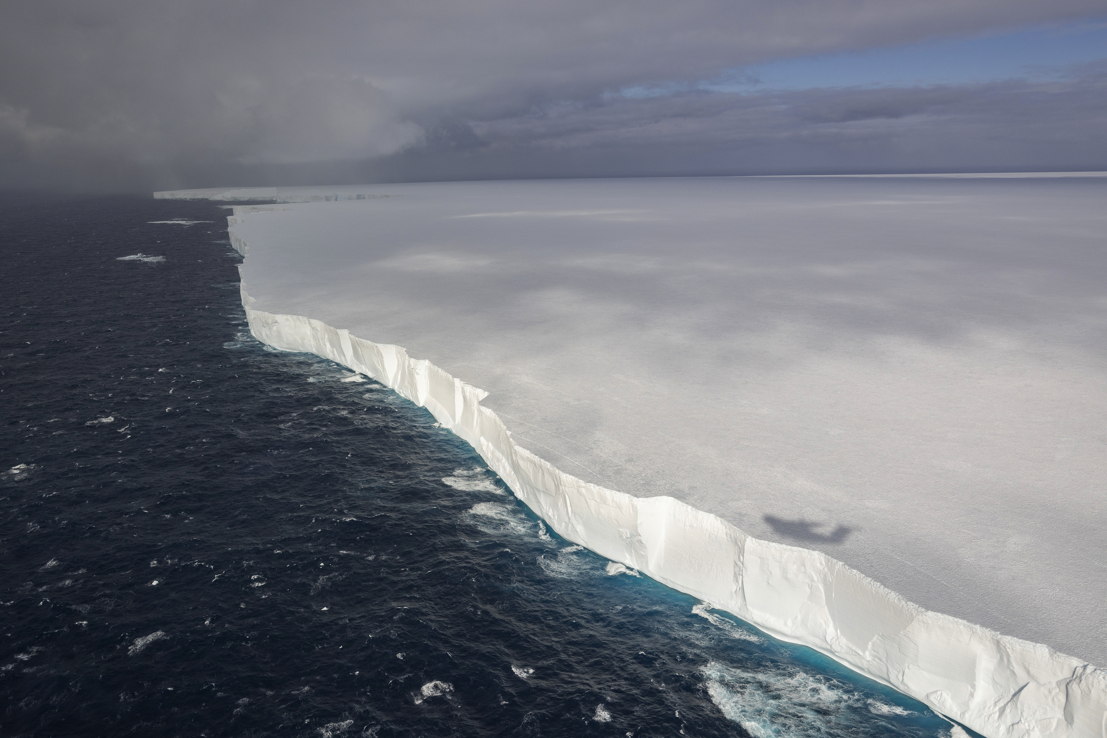 Wall of ice the size of Rhode Island heading toward penguin-packed island off Antarctica