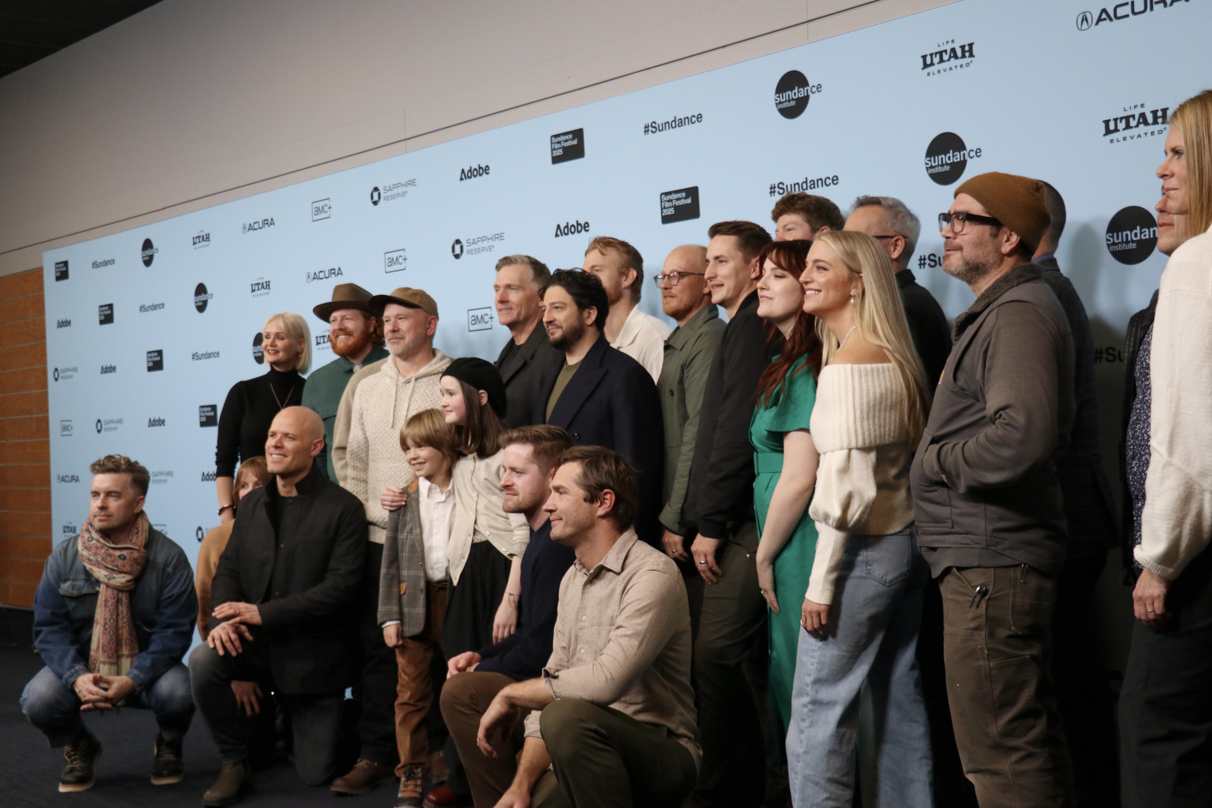 “Omaha” actors and crew attend the premiere of “Omaha” during the Sundance Film Festival at The Ray Theatre in Park City on Thursday.