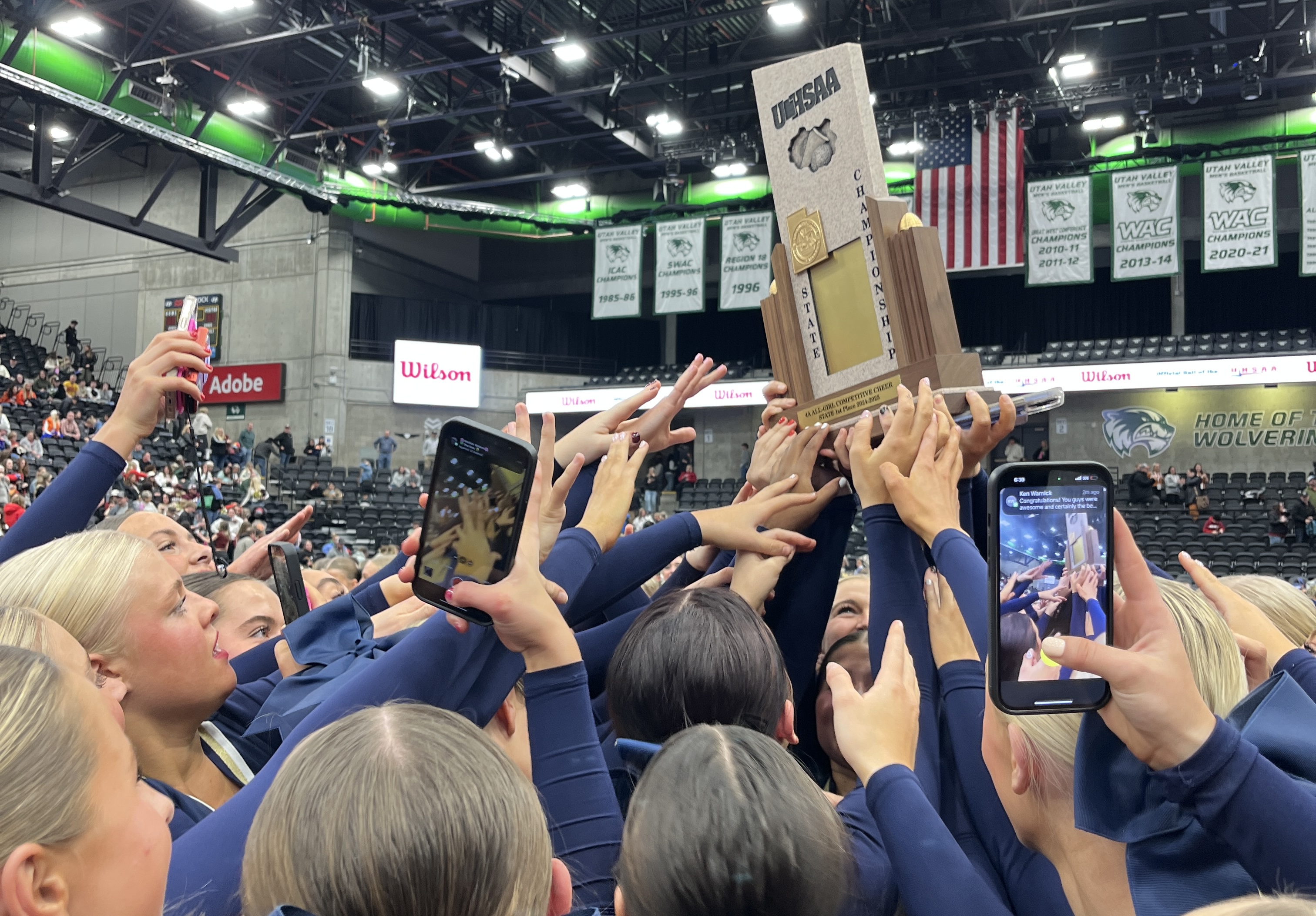 4A state cheer: Snow Canyon all-girls, Crimson Cliffs coed back on top