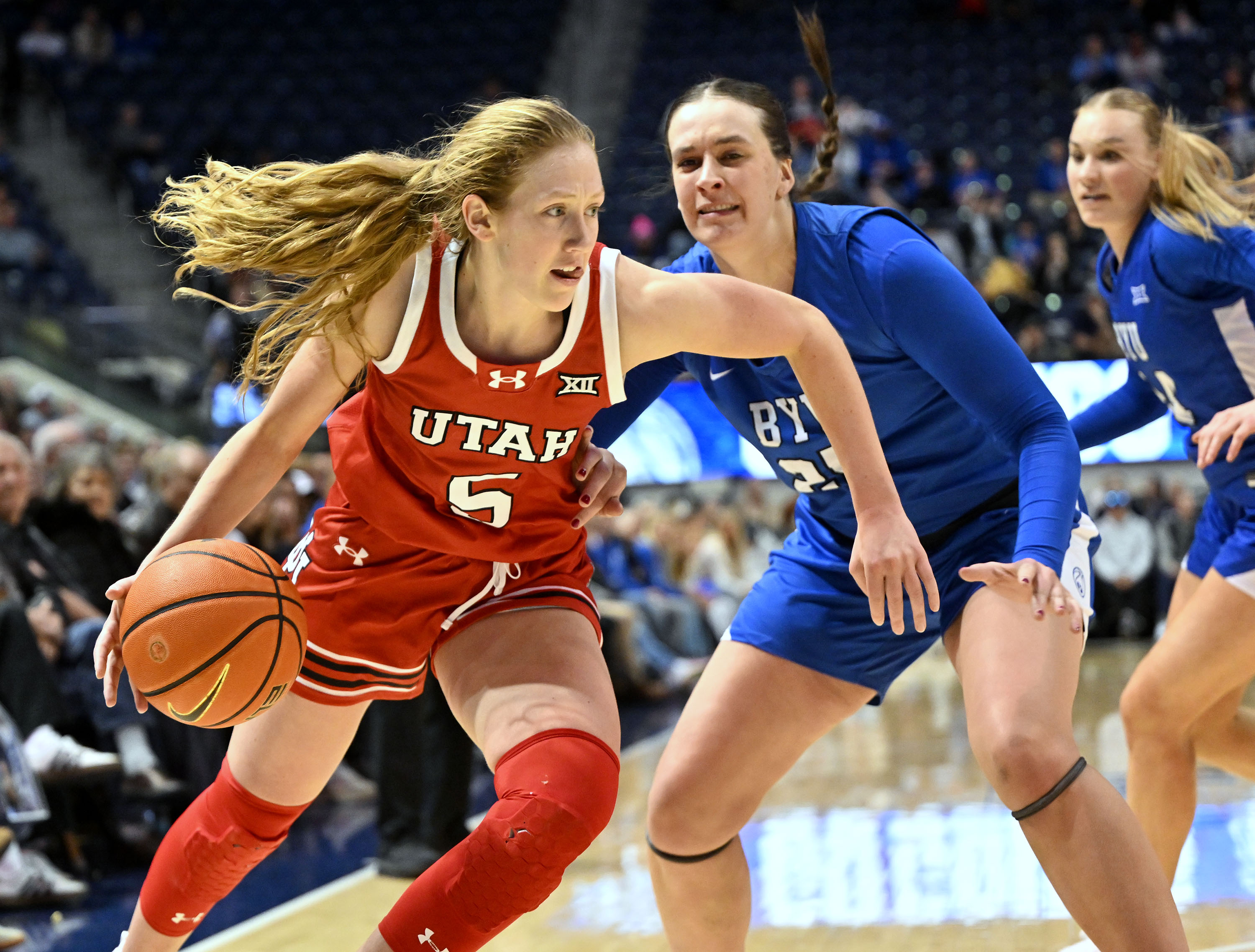 Gianna Kneepkens' career game helps Utah women hold off BYU for 3rd straight rivalry win