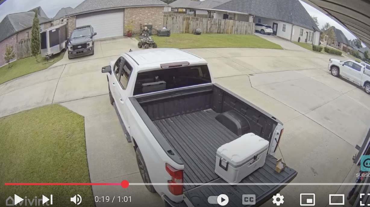 Things really could've gone south if this out-of-control ATV had rambled further down the road and hit someone.