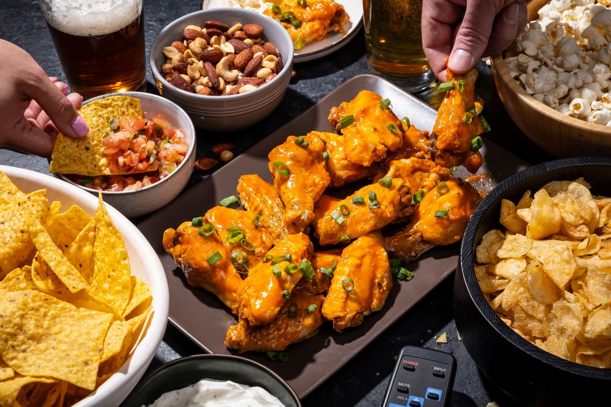 Feeding a Super Bowl party will cost about the same this year, unless you try to be healthy