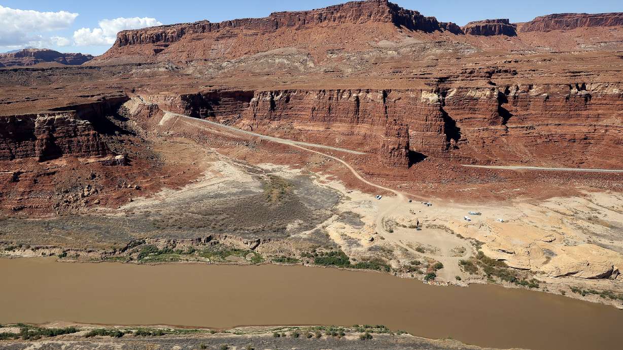 North Wash boat ramp below Cataract Canyon on Sept. 22, 2024. Utah's water agent said Monday that efforts to secure water deals outside of the state are underway, but he said it will be easier said than done.