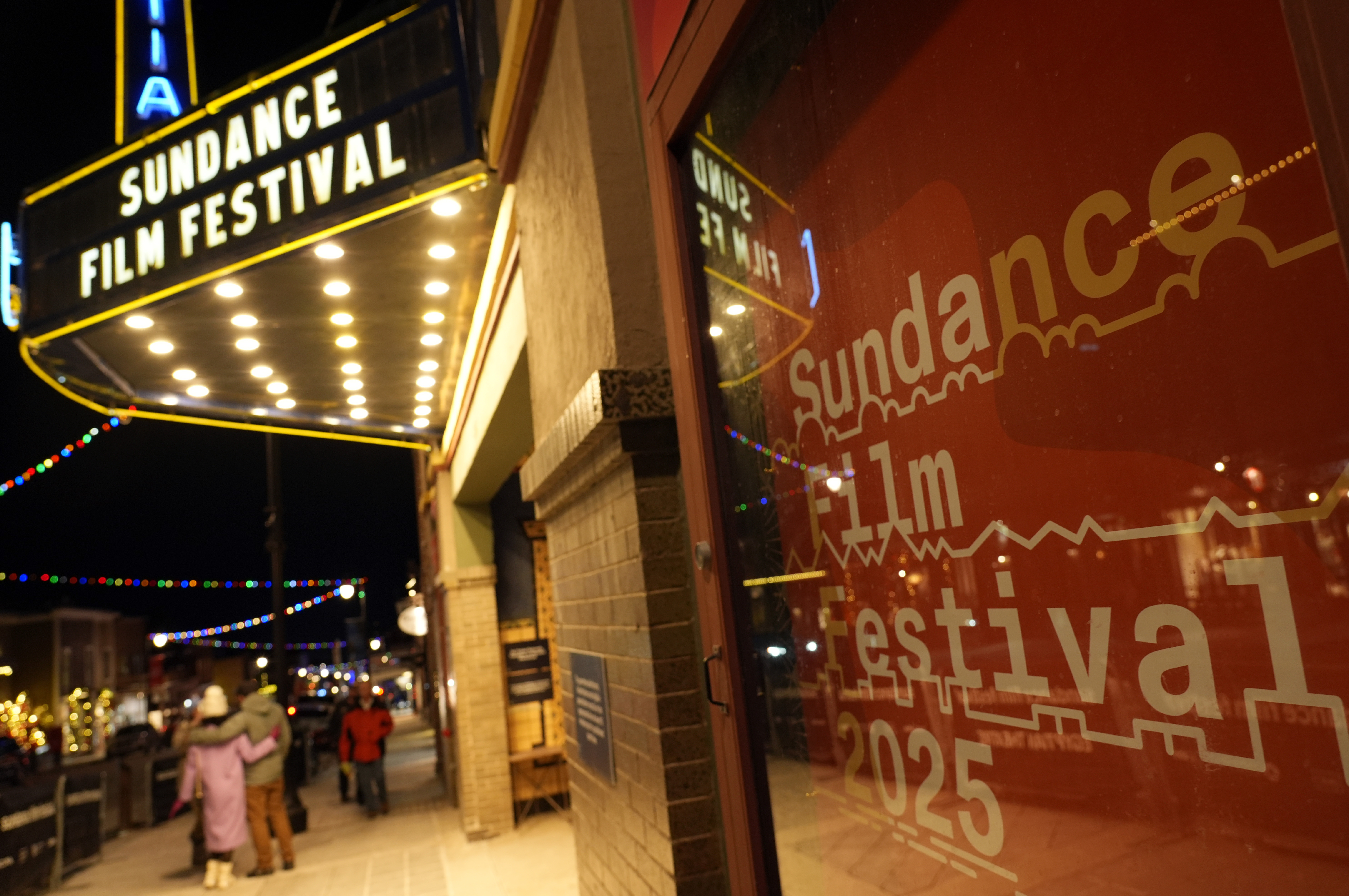 The marquee of the Egyptian Theatre is pictured before the start of the 2025 Sundance Film Festival on Jan. 22, in Park City. Over half of the films that premiered this past week will be available to stream online starting Jan. 30.