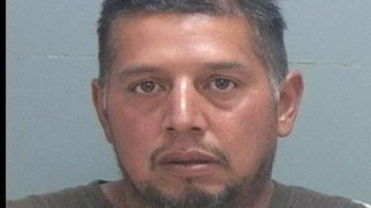 Mark Munoz's mug shot from a 2013 misdemeanor case in Salt Lake County. He was charged Wednesday with murder in connection with the 2005 death of Jason Royter in Magna.