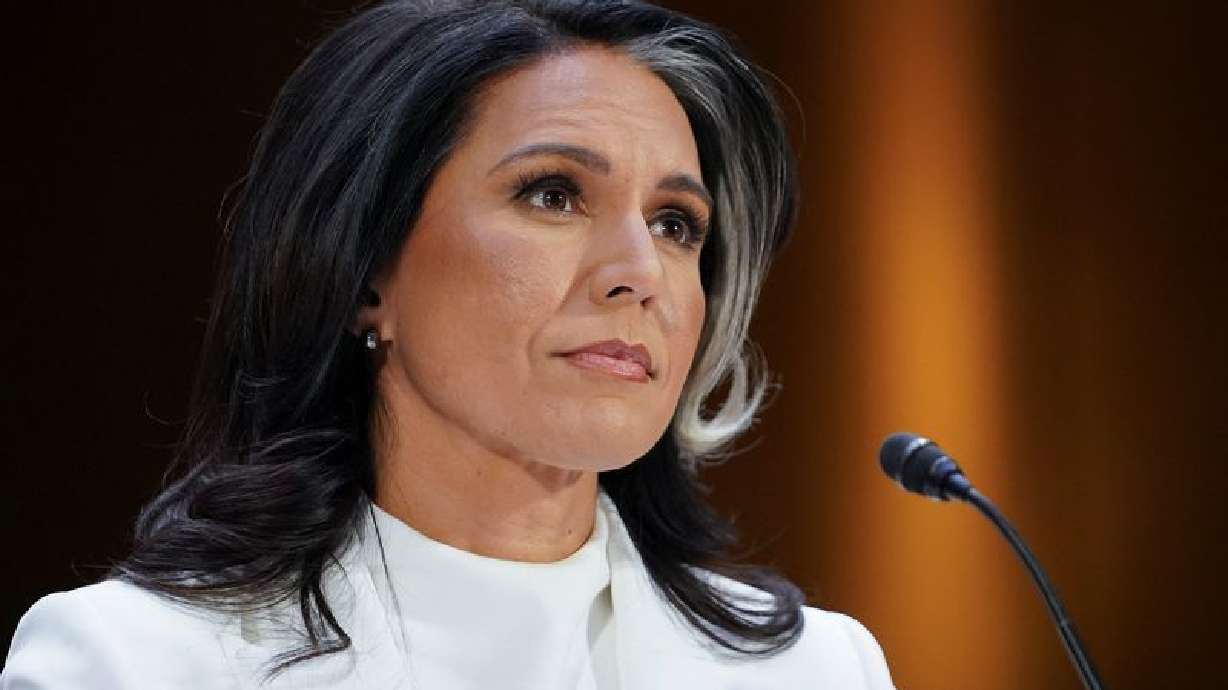 Former U.S. Rep. Tulsi Gabbard, President Donald Trump's nominee to be director of national intelligence, attends to testify before a Senate Intelligence Committee confirmation hearing on Capitol Hill in Washington, Thursday.