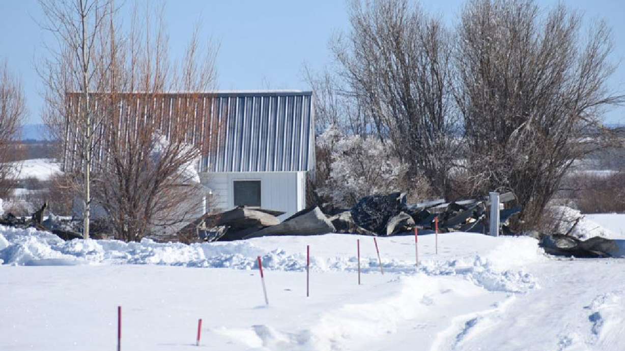 A gas explosion at a Kilgore, Idaho, home killed two people Tuesday after snow reportedly broke a propane line.