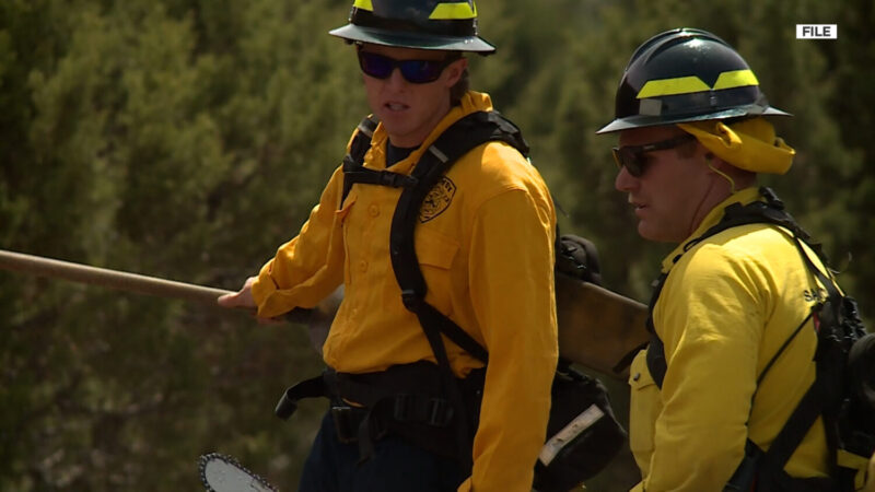 As federal firefighting crews with the U.S. Forest Service and Bureau of Land Management try to staff up for the upcoming fire season, they’re now having to wait and see if they’ll be able to hire seasonal help.