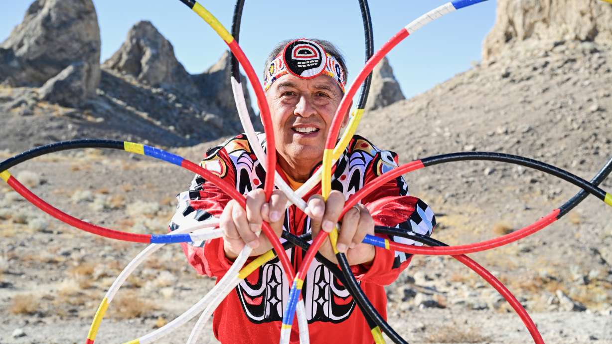 World champion Native American hoop dancer Terry Goedel has been spreading a message of learning one's heritage through word and dance for over 50 years.