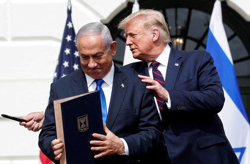 Israel's Netanyahu heads for Washington to renew connection with Trump