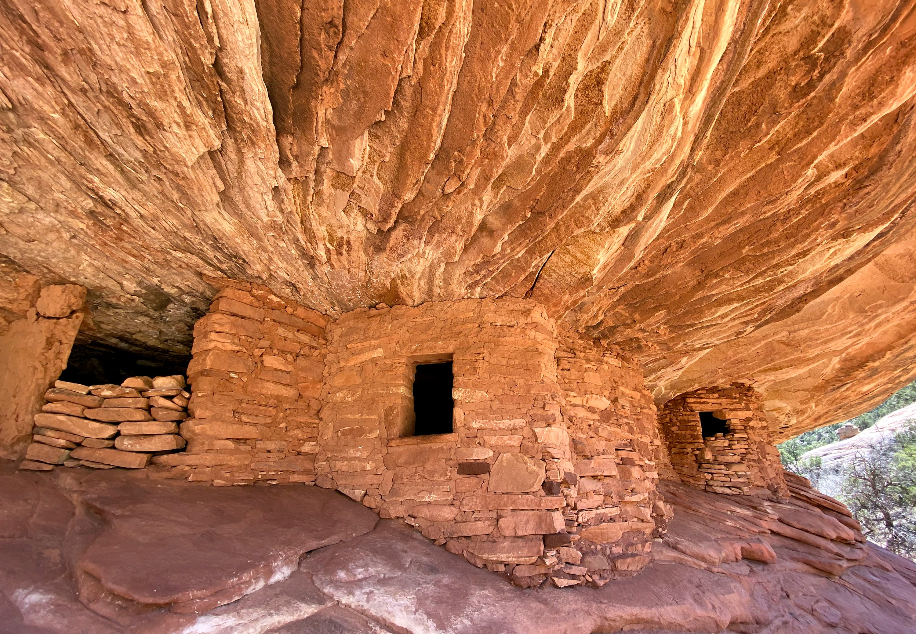 The House on Fire ruins are pictured in the Shash Jaa Unit of Bears Ears National Monument in San Juan County on April 9, 2021. Interior Secretary Doug Burgum is directing a review of withdrawals of federal lands.