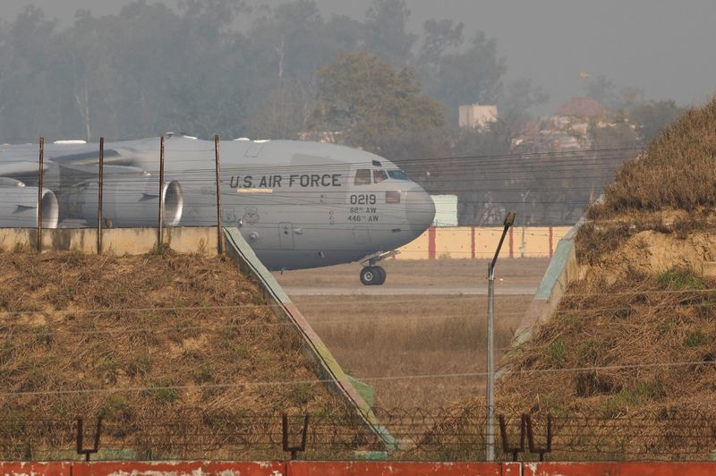 US military plane flies 104 illegal immigrants back to India