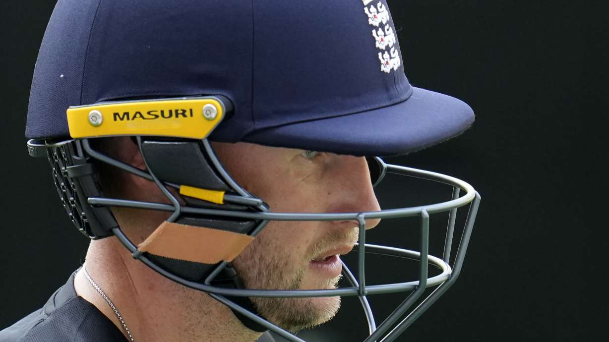 England's Joe Root walks to bat in the nets during a training session ahead of the first one day international cricket match between India and England in Nagpur, India, Wednesday, Feb. 5, 2025.