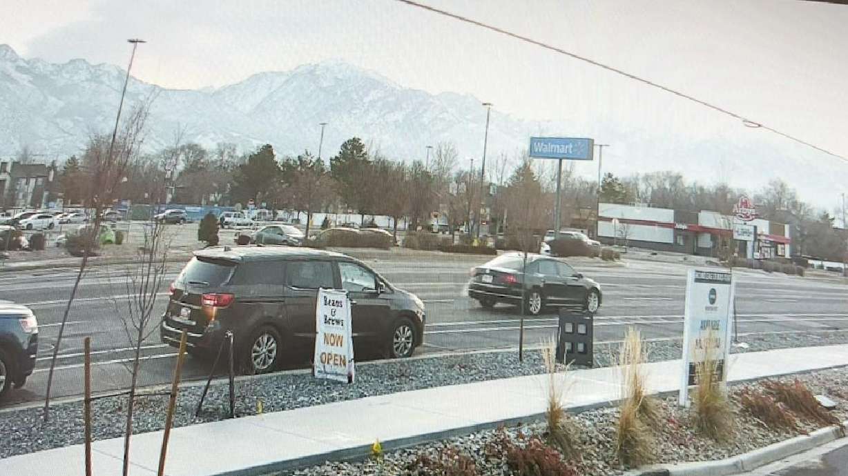 Surveillance video from a nearby businesses in Millcreek on Jan. 26.