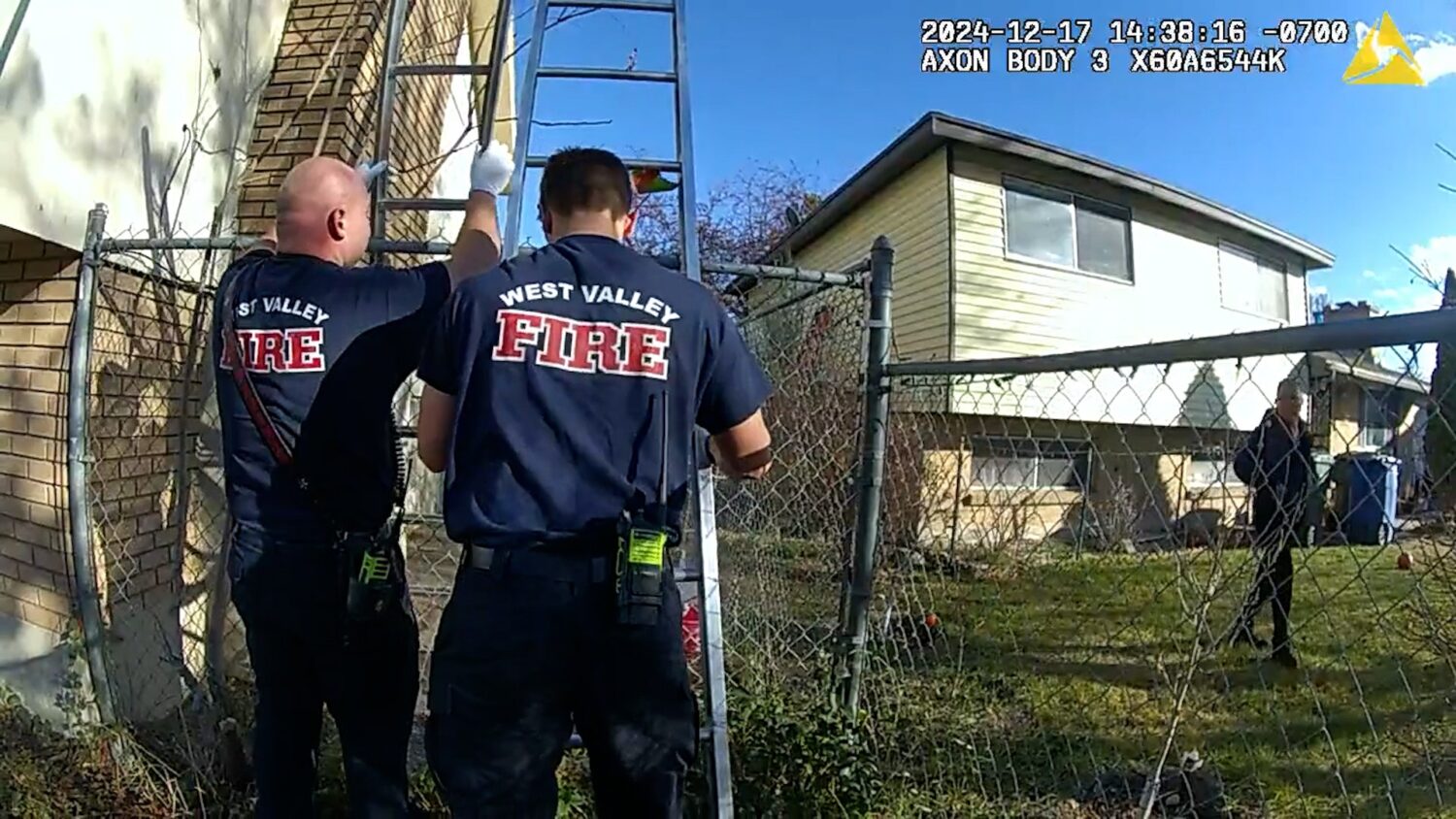 Body camera footage from a welfare check at a West Valley home where five family members were killed in December.