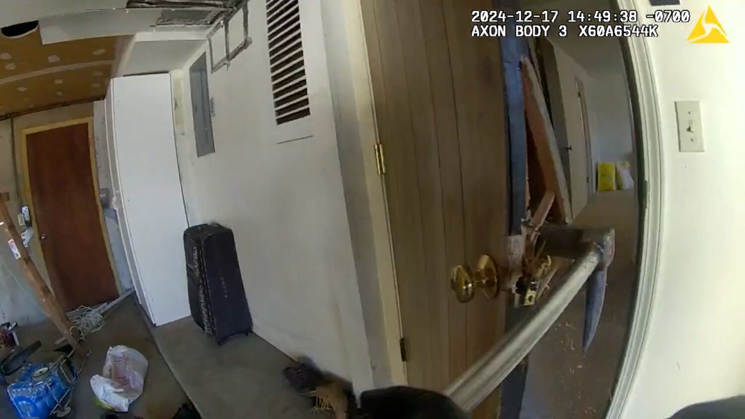 Body camera footage from a welfare check at a West Valley home where five family members were killed in December.