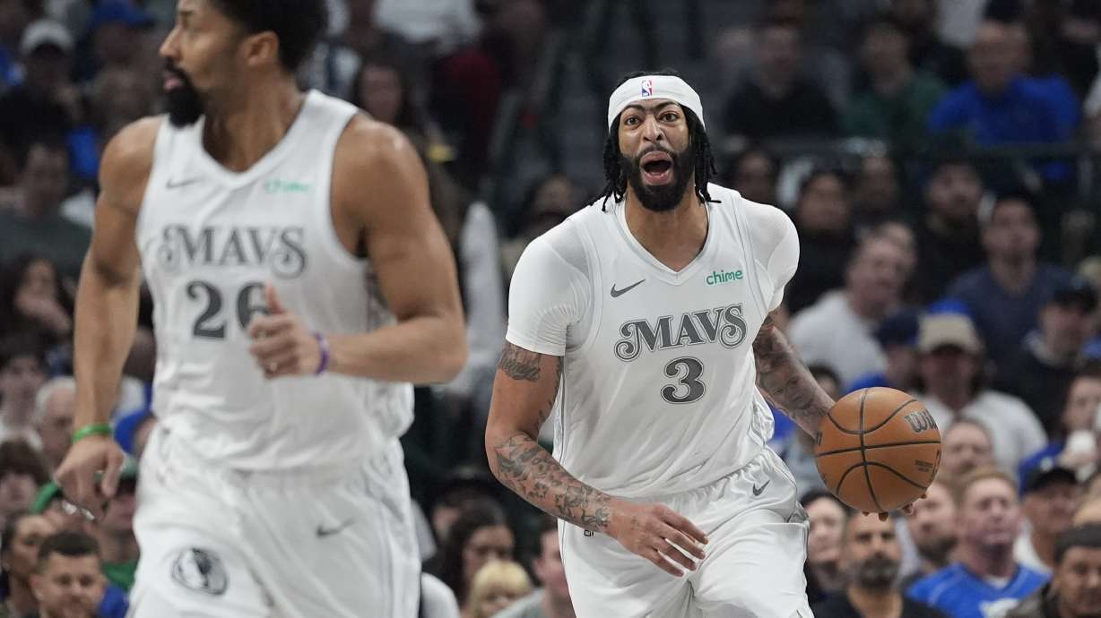 Anthony Davis leaves his Dallas debut with an injury after seismic Luka Doncic trade | KSL.com