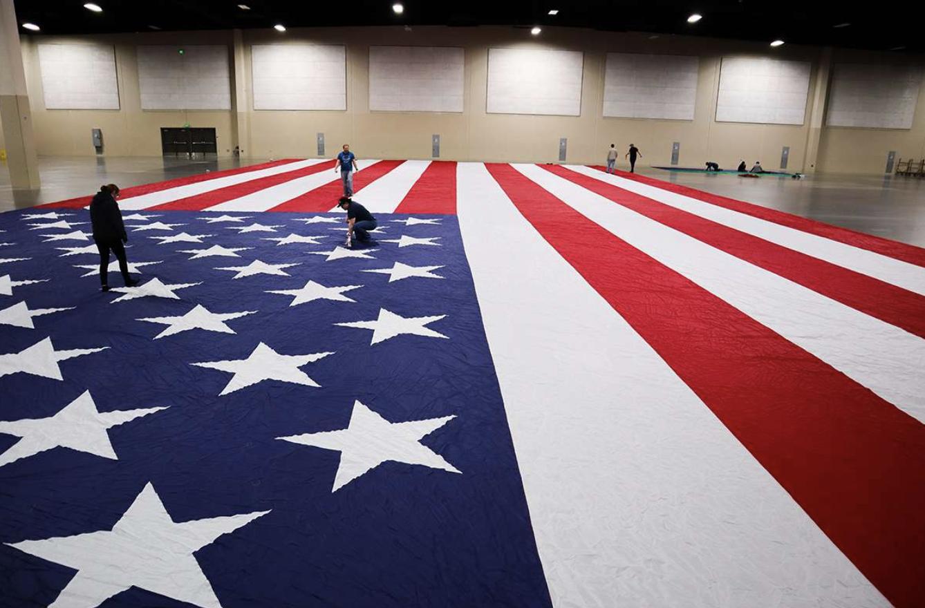 Utah company provides U.S. flag for the Super Bowl