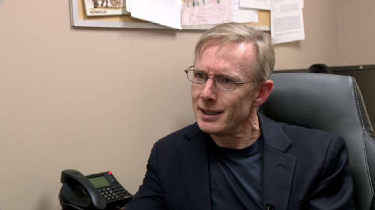 John Gilbert, a professor of economics at Utah State University, said tariffs impact U.S. production and consumers, pictured in Logan on Feb. 3.