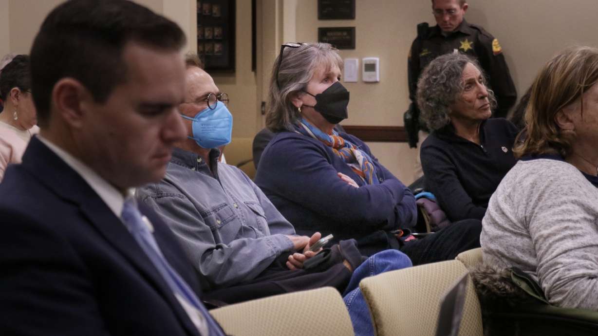 Deeda Seed listens to the Utah Senate Economic Development and Workforce Services Committee hearing on a bill amending the Utah Inland Port Authority's governing statute Wednesday.