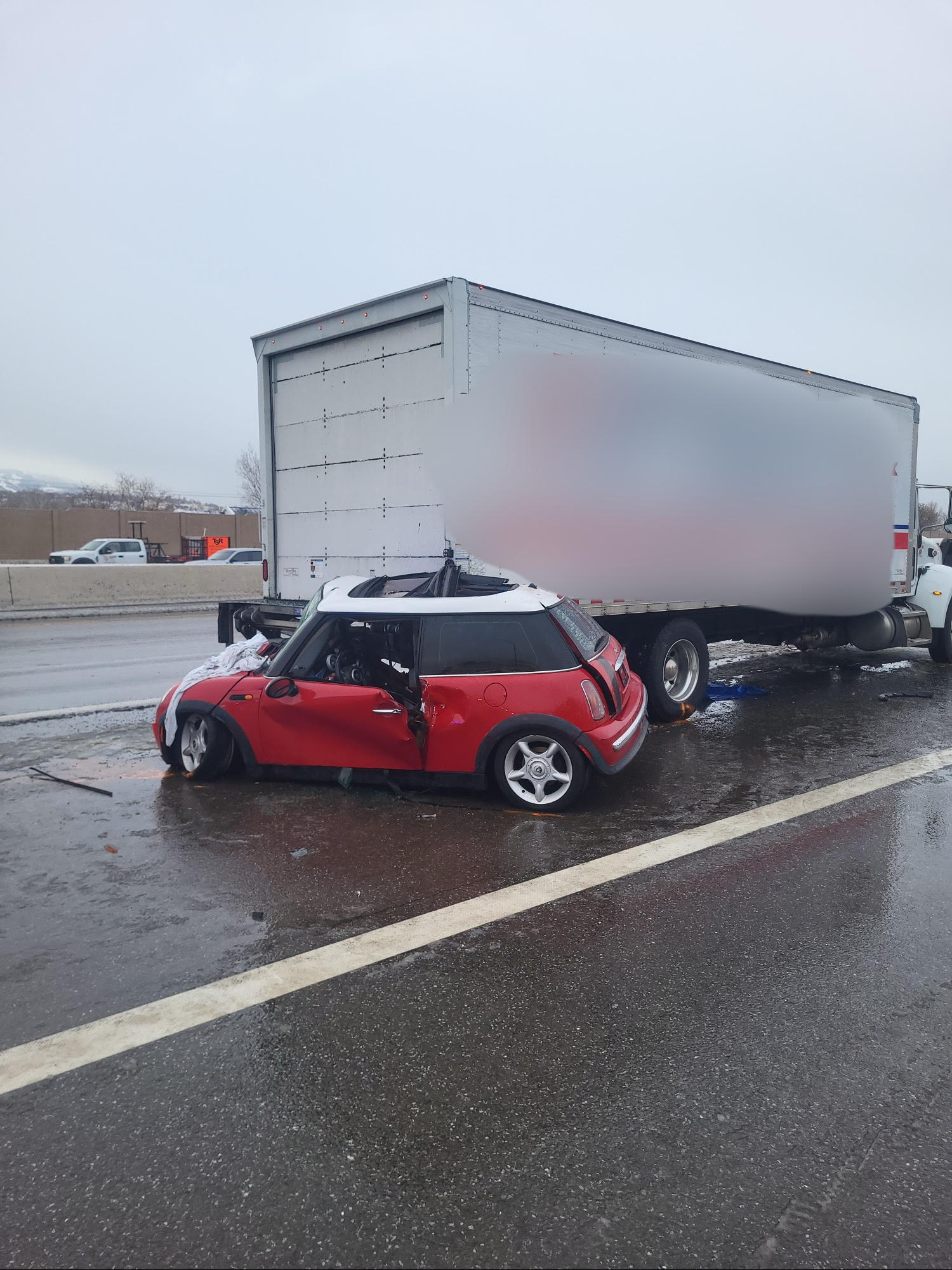 A 29-year-old man is dead after a crash Friday on the exit ramp from I-15 southbound to I-84 near Riverdale.