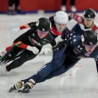 Among favorites to medal, US speed skater Kristen Santos-Griswold representing Utah on Olympic stage