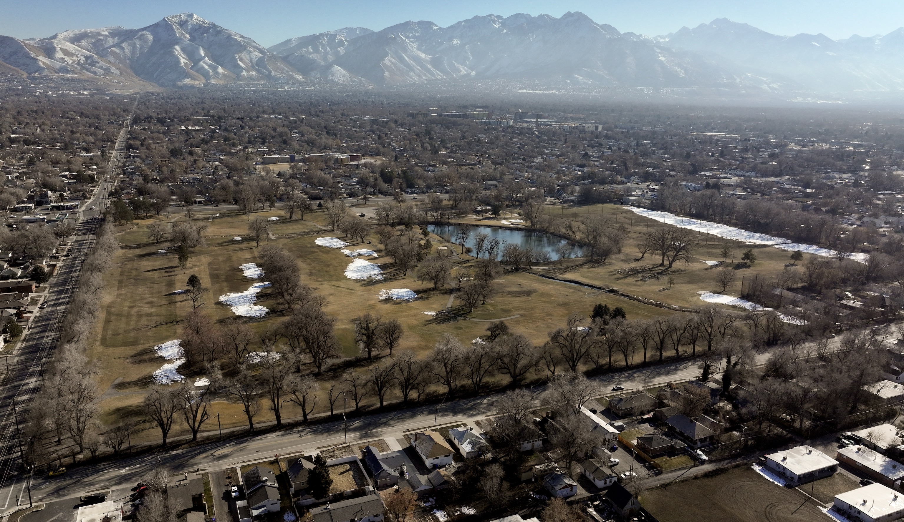 Nibley Park Golf Course is pictured in Salt Lake City on Jan. 27.