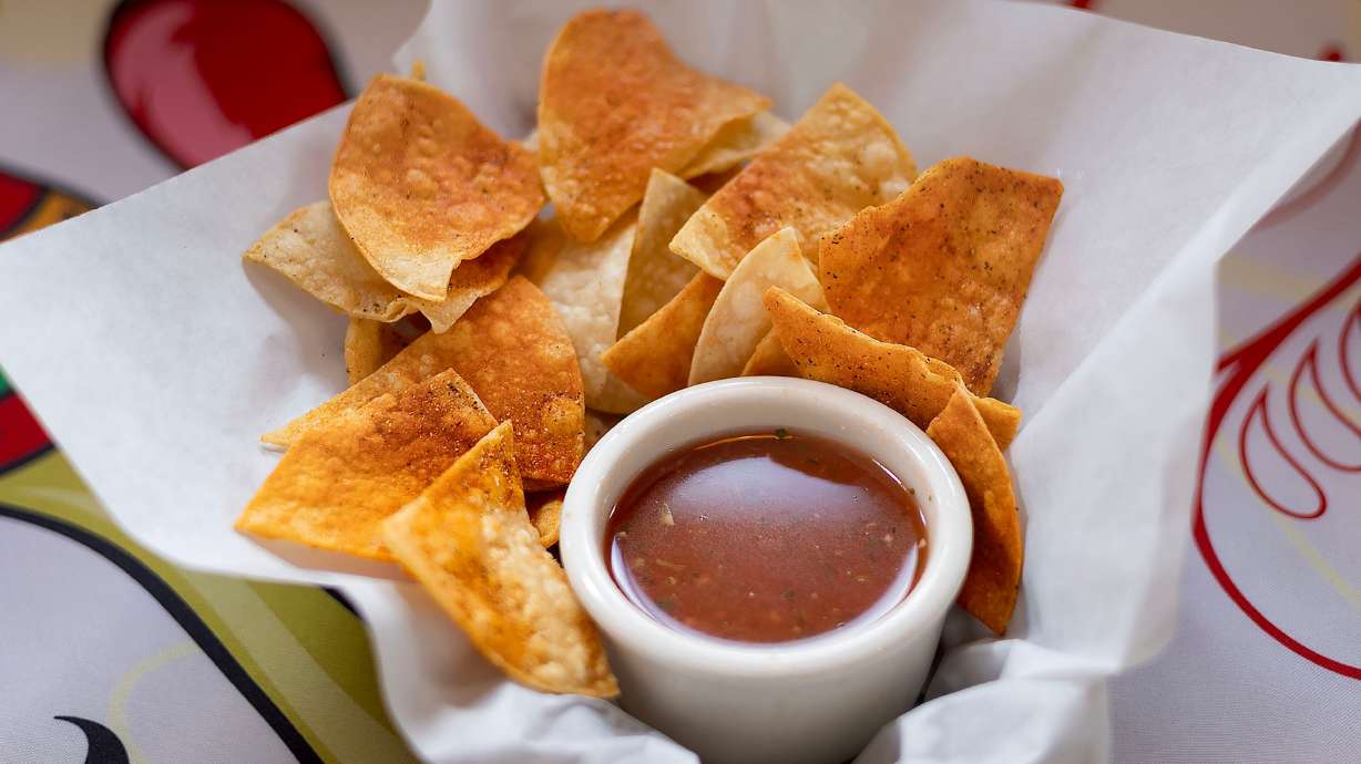 A plate of chips and salsa is pictured at Del Barrio Cafe in Midvale on Friday. Here are three strong contenders as the perfect sit-down Mexican place, according to the author.