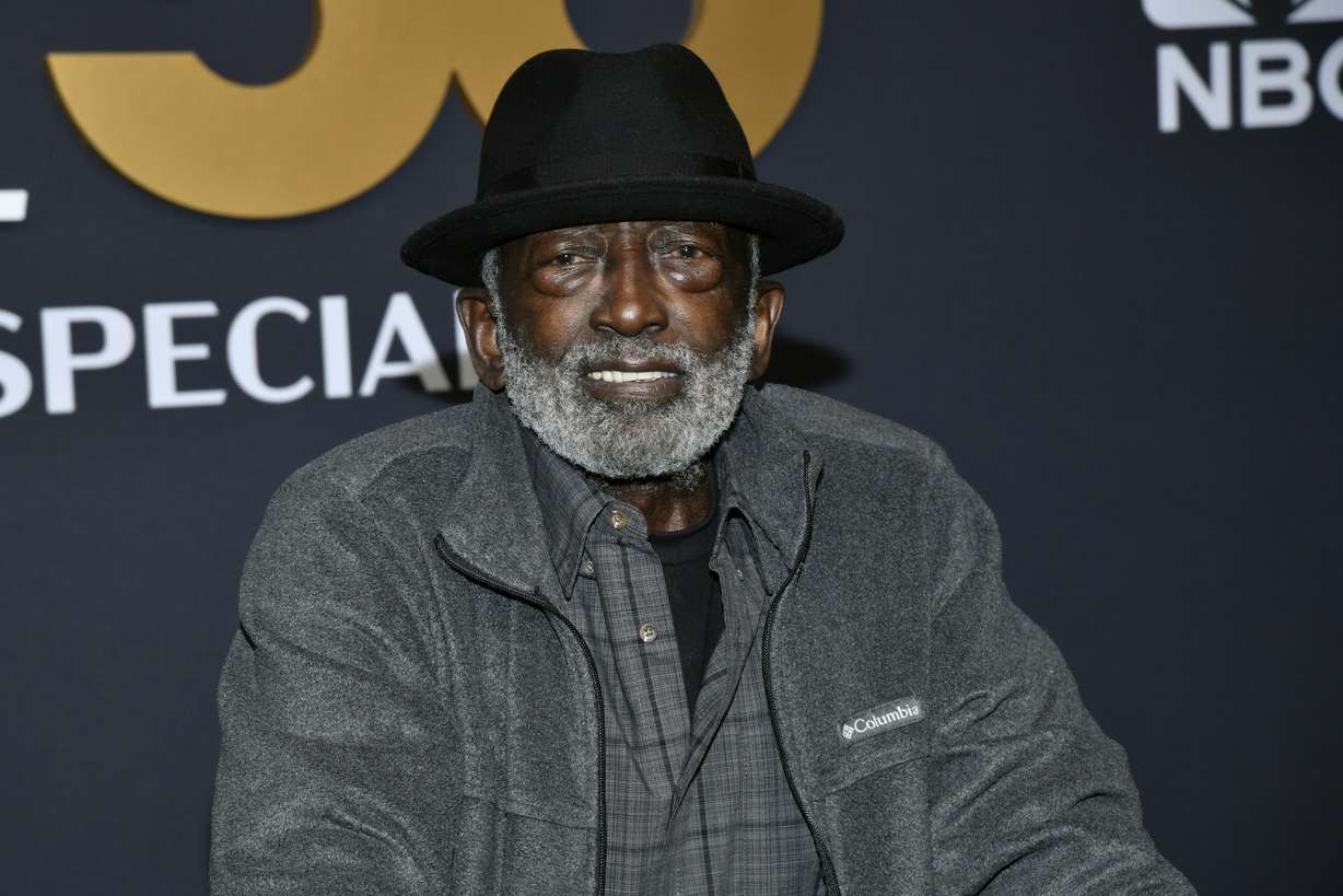 Garrett Morris attends "SNL50: The Anniversary Special" at Rockefeller Plaza on Sunday, in New York.