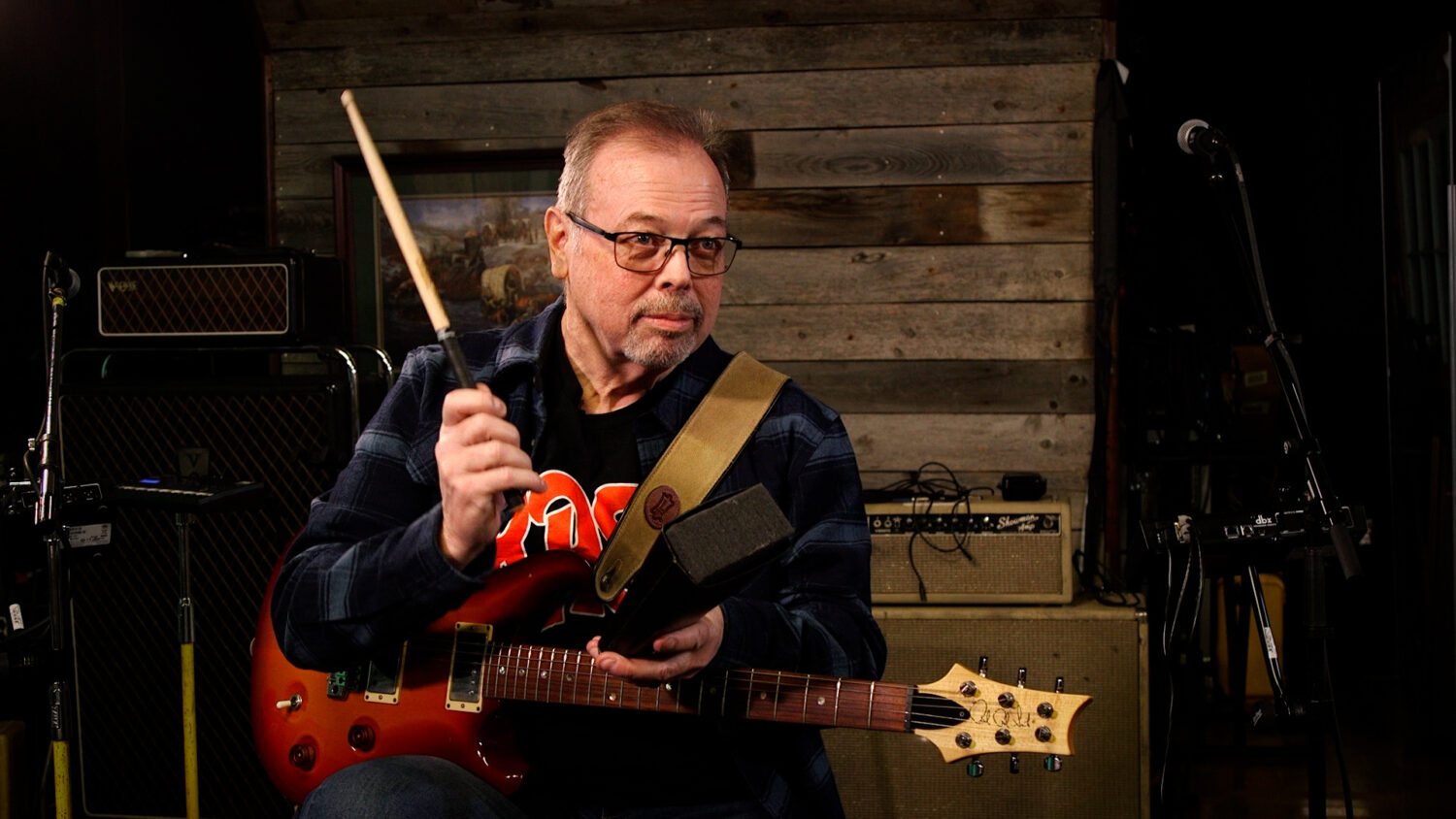 John Hanson plays the cowbell.