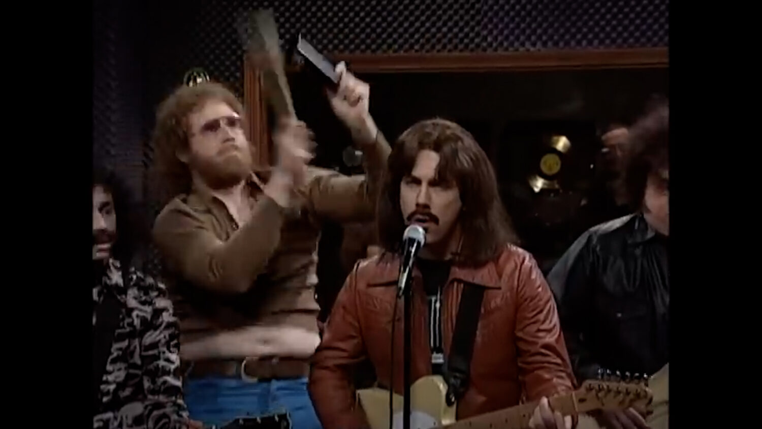 The Saturday Night Live skit of Will Ferrell playing the cowbell.