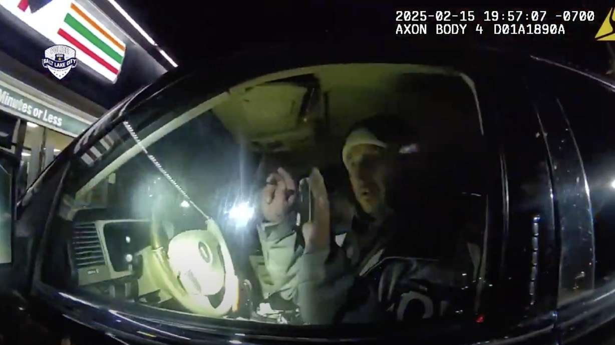 Anthony Caleb Brickhouse, 39, a suspected drug dealer with outstanding warrants, was arrested over the weekend after trying to run from Salt Lake City police.