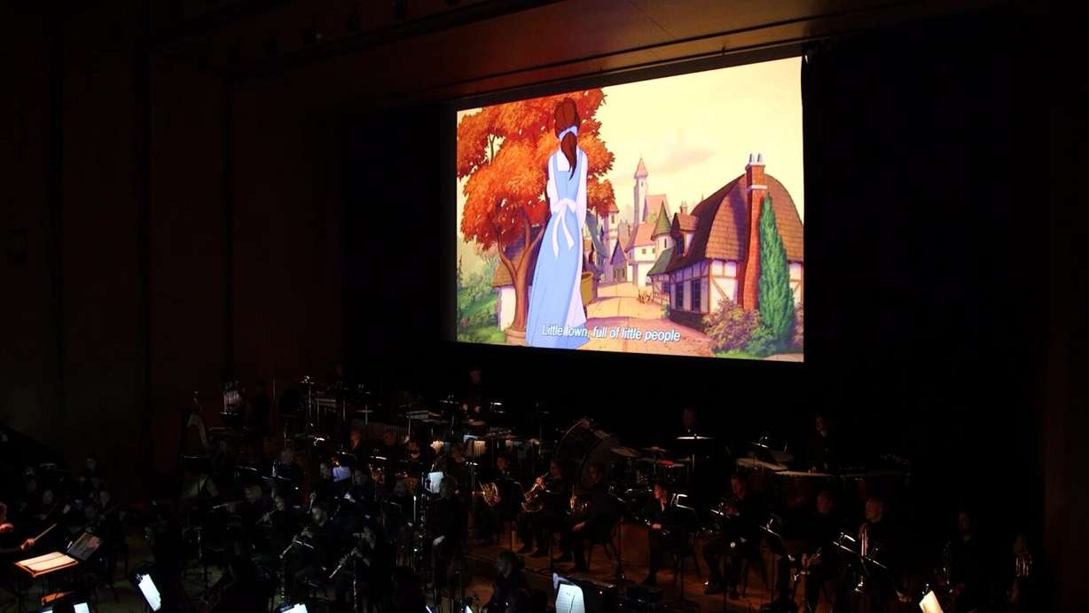 Fans of Disney's animated film "Beauty and the Beast" filled Abravanel Hall on Feb. 7 and 8 for a unique concert experience with the Utah Symphony.