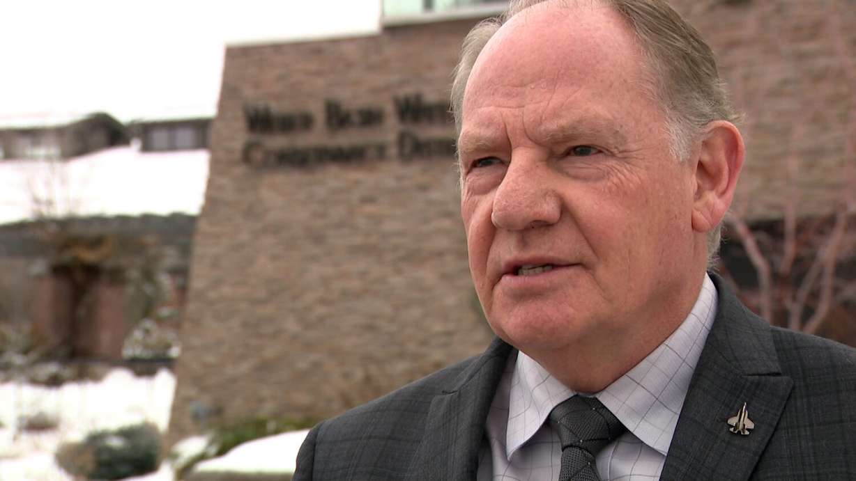 Davis County Water District’s CEO, Scott Paxman talks to KSL on Tuesday, Feb. 18, 2025.