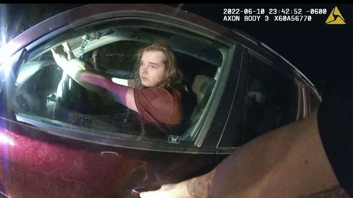 Footage of the police encounter with Christian Glass on June 10, 2022, in Silver Plume, Colo.