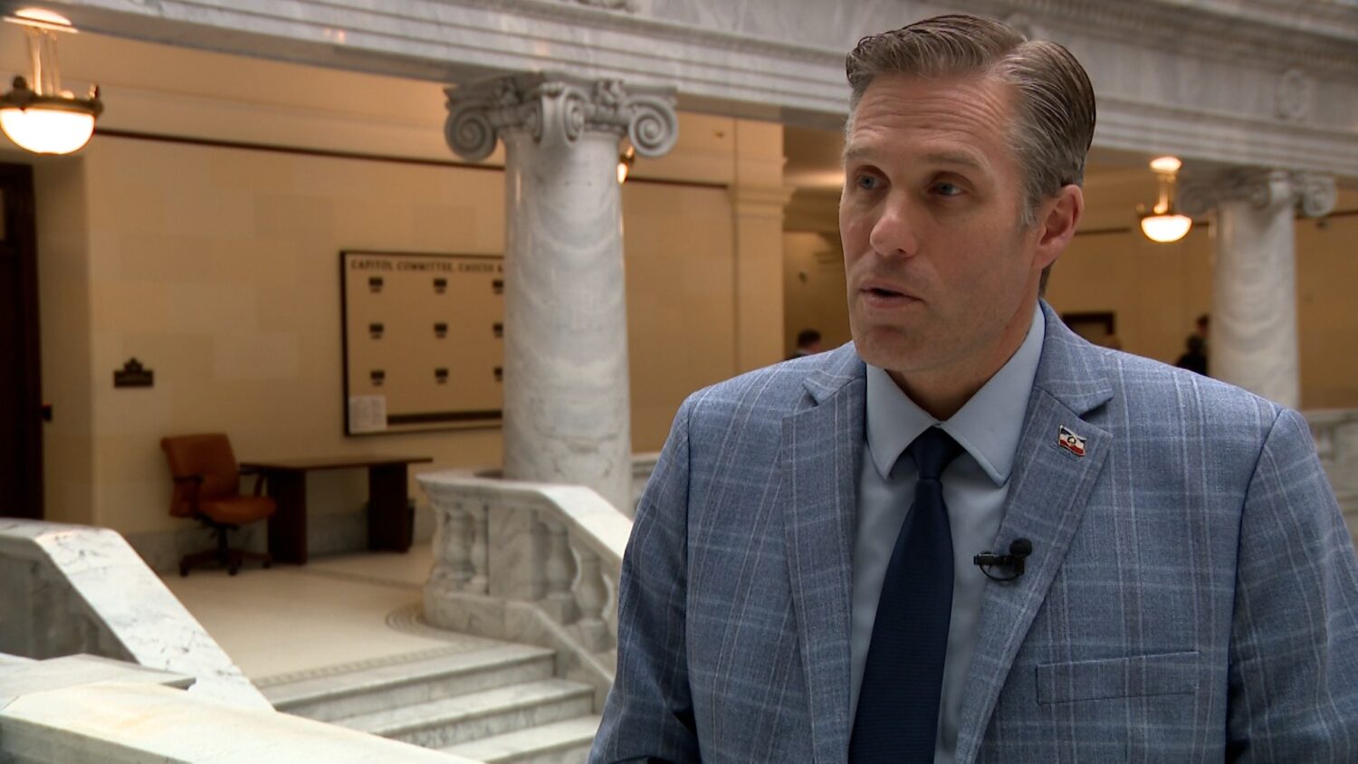 Rep. Paul Cutler, R-Centerville, speaks at the Utah Capitol on Thursday.