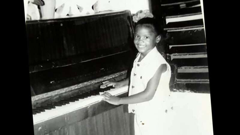 A young Altarriba in Cuba.