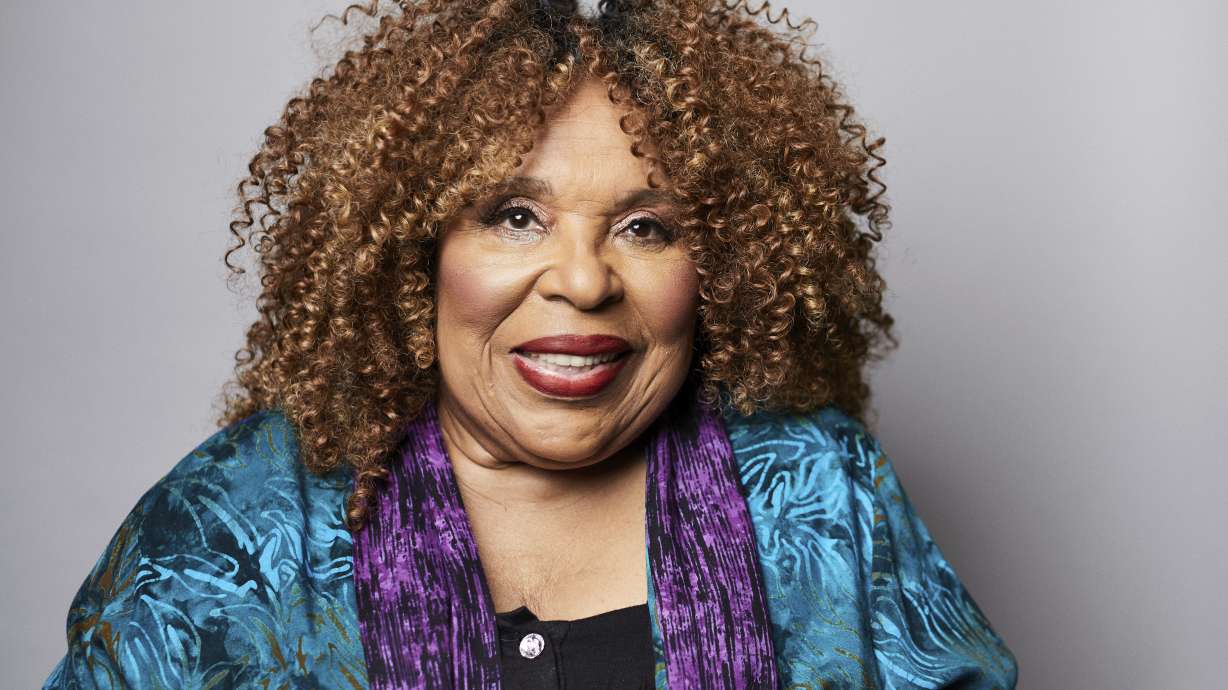 Grammy-winning singer and pianist Roberta Flack poses for a portrait in New York on Oct. 10, 2018. Flack has died at 88.