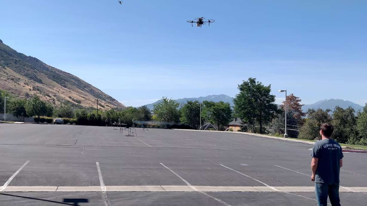 A team of BYU engineering researchers just published a paper detailing their work to develop a novel air traffic control system for drones that can effectively track anything identified in low-altitude airspace.